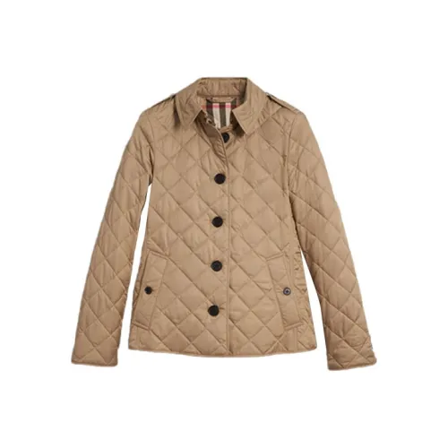 Burberry Puffer Jacket Women's Khaki