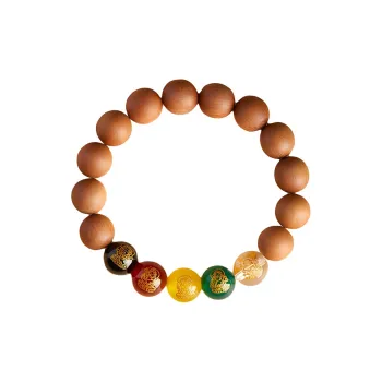 GUMUJIANG Barbie Sandalwood Bracelets Unisex