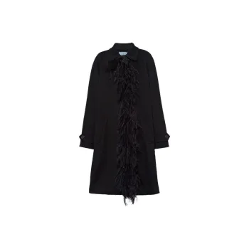 PRADA Long Sleeved Belted Coat