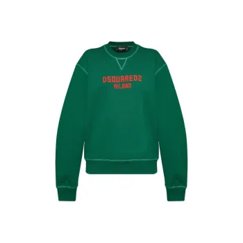 DSQUARED 2 Logo Printed Crewneck Sweatshirt