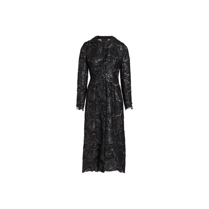 Giambattista Vall Embroidered design Single breasted Coat-0