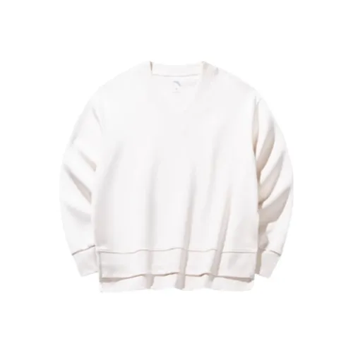 CHAOJIANTA Sweatshirt Women's Fishbelly White