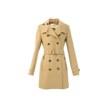 Burberry Coat Women's Light Brown