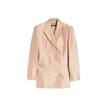 MaxMara Studio Business Suits Coats Women's Light Pink