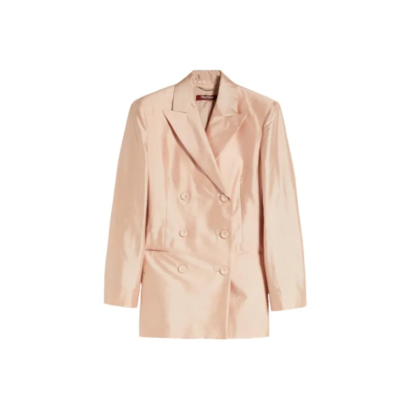 MaxMara Studio Business Suits Coats Women's Light Pink-0