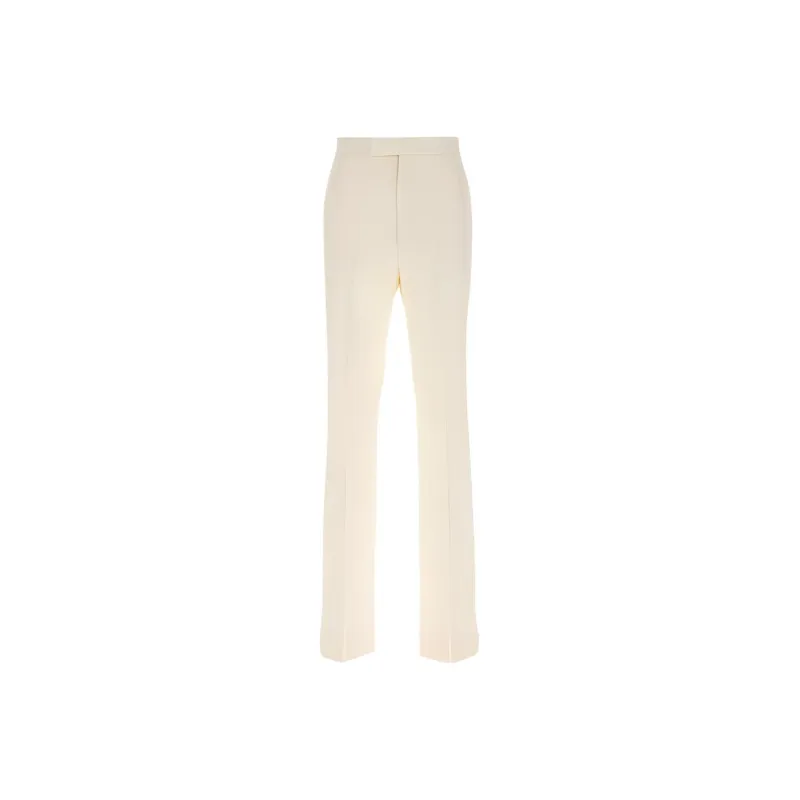 GUCCI Side stripe Wool Trousers-0