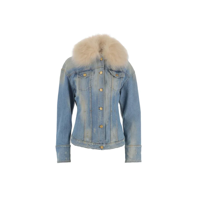Blumarine Denim Jackets Women's Blue-0