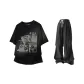 Black+Black Pants