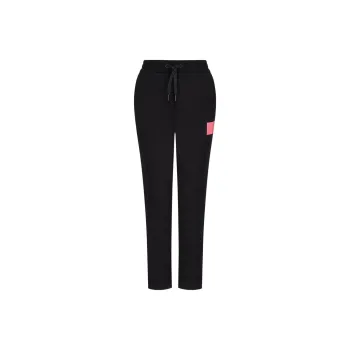 ARMANI EXCHANGEAE FW22 Knitted Sports Pants Women's Black