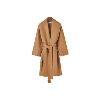 LOEWE Velvet Jackets Women's Camel