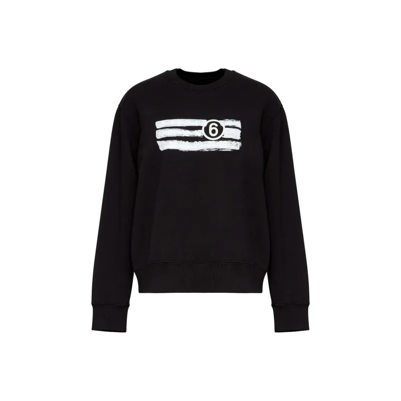MM6 Maison Margiela Jersey Sweatshirt-0