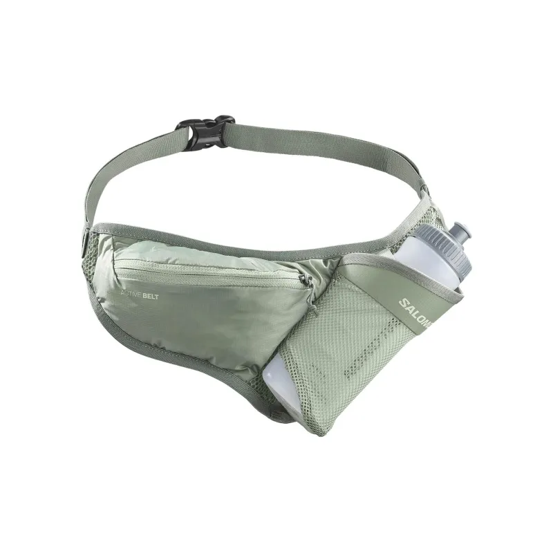 SALOMON Polyester Sports Belts Unisex Green-0