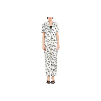 BESIONIA SS24 Business Suits Coats Women's Black Pattern