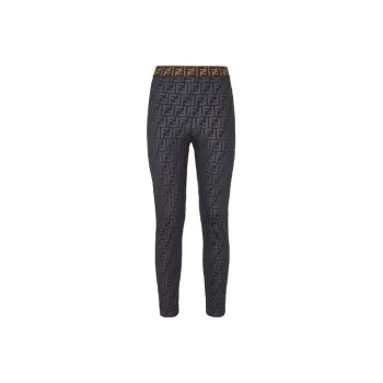 FENDI Leggings Women's Black