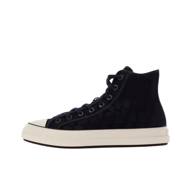 Valentino Toile Iconographe Lace Up Sneakers-0