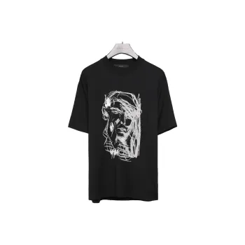 RAYSHOW T Shirts Men Black