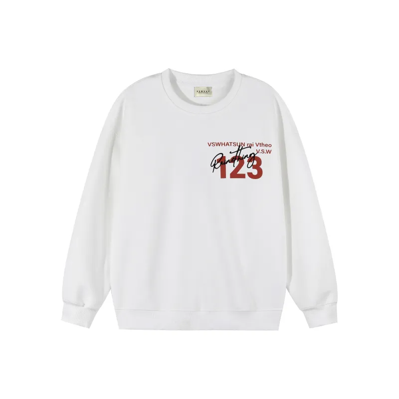 VS WHAT Sweatshirts Unisex-2