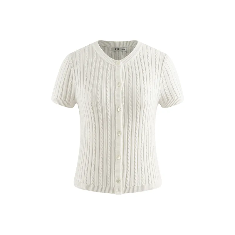 A21 Knitwear Women's Ecru-0
