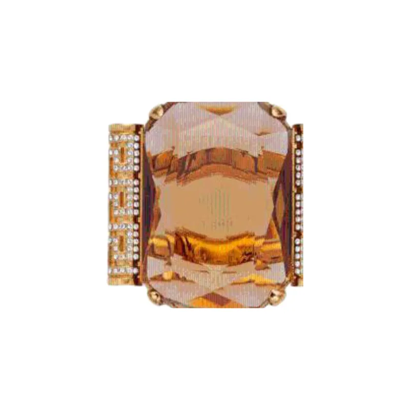 FANSIZHE Crystal Rings Unisex Gold-1