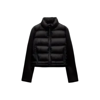 ZARA Puffer Jacket Women's Black