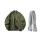 Army Green+Gray Pants