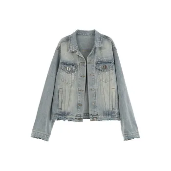 PP Denim Jackets Women's Blue