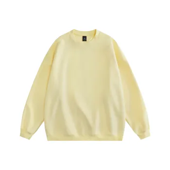 WOHOO Sweatshirt Unisex Light Yellow