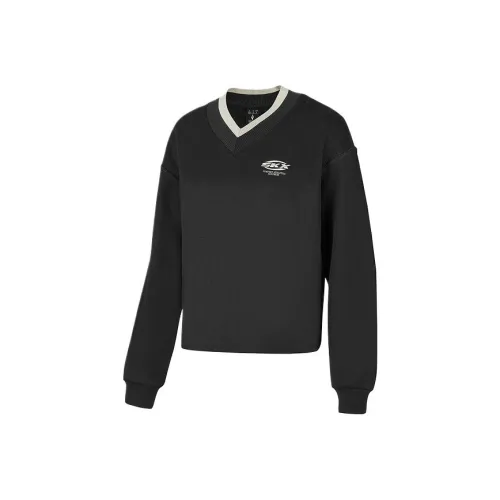 Skechers SKX Classic Sports Collection GOKNIT Sweatshirt Women's Carbon Black 0018