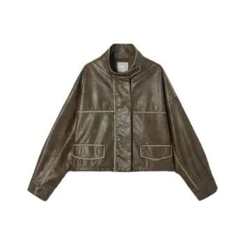 DIALOGUE Leather Jackets Women's
