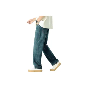 Fingercroxx Jeans Unisex Blue