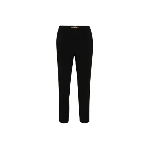 Elisabetta Franchi Straight Leg Cropped Trousers