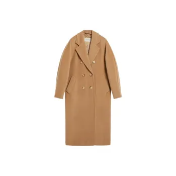 MaxMara 101801 Series Coats Women's Camel