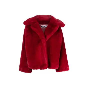 STYLAND Oversize cut Faux fur Jacket