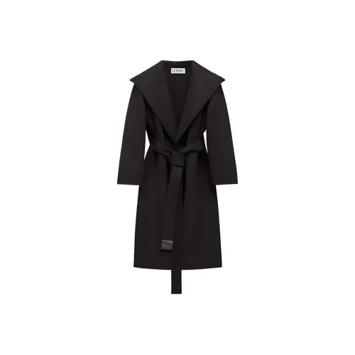 LOEWE Coats Women's Black