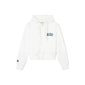 MLB Cropped Coats Women's White