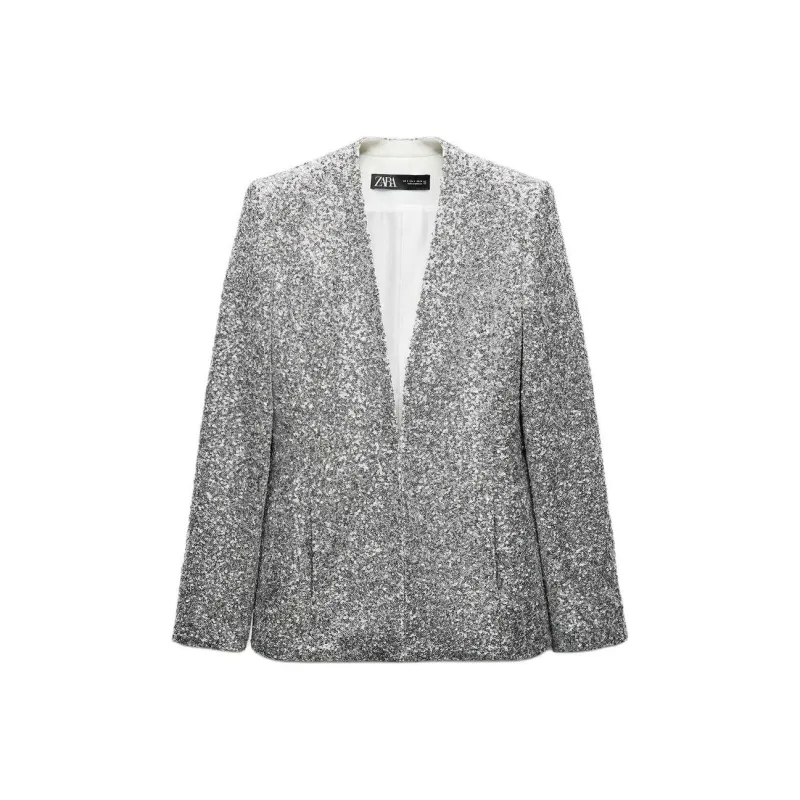 ZARA Halloween Limited Edition Series Business Suit Women's Gray-0