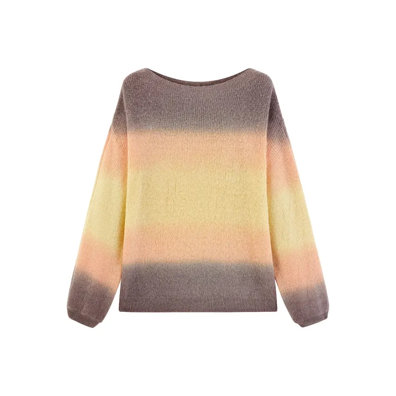 PEACEBIRD Knitwear Women's Salmon, Beige, Orange-0