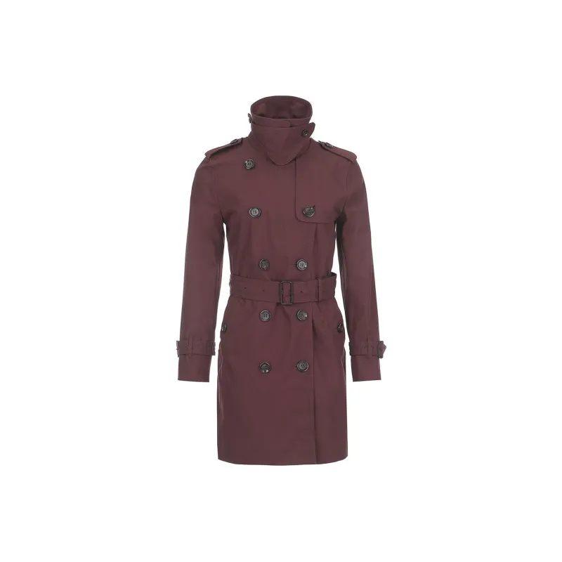 COACH Trench Coats Women's Red-0