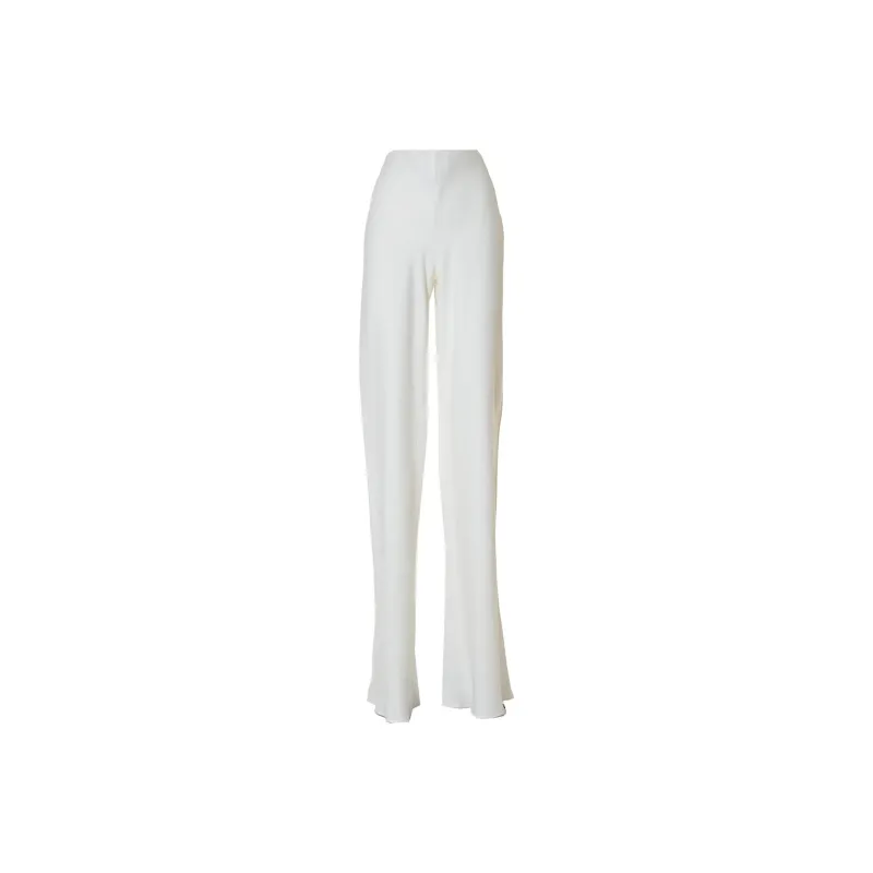 ALBERTA FERRETTI High Waist Wide Leg Flared Pants-0