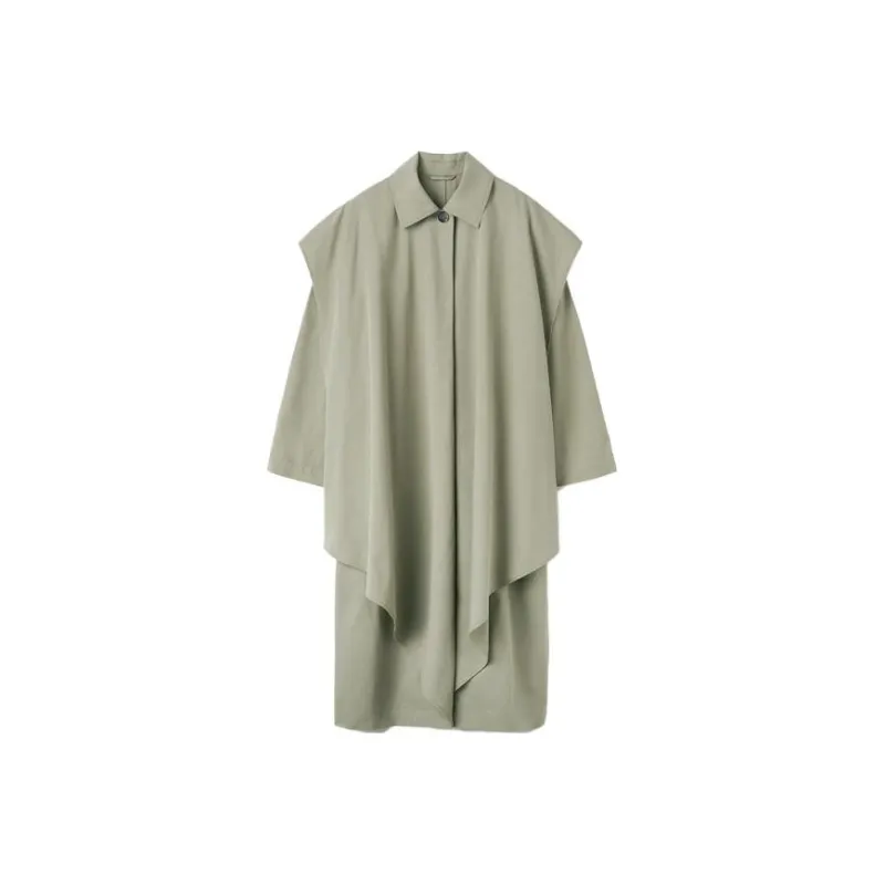 TOTEME Trench Coats Women's Wet Sand-0