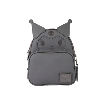 Sanrio Loungefly Kulomi Artificial Leather Backpack Mini Women's Gray