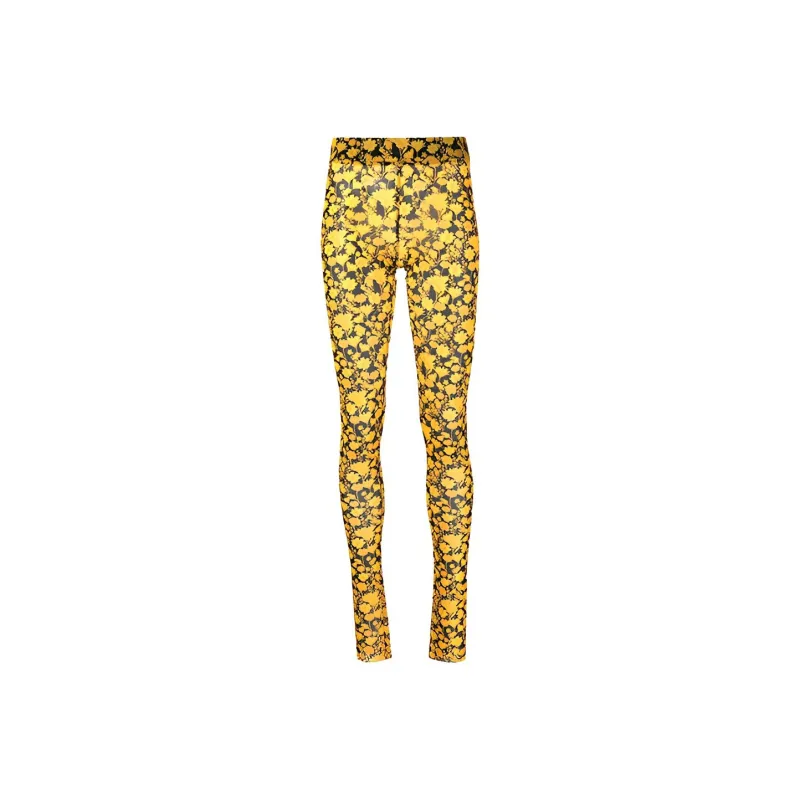 GANNI Leggings Women's Yellow-0