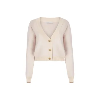 NINA RICCI Mohair Blend V neck Cardigan