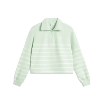 LiNing Sports Life Collection Sweatshirt Women's Ice Cream Green