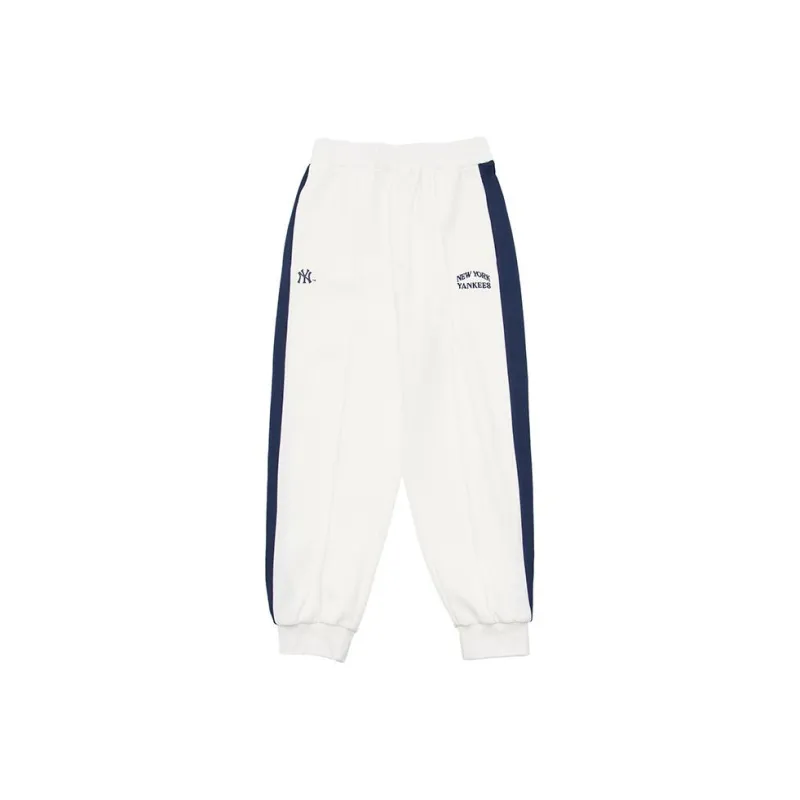 MLB New York Yankees Casual Pants Women's Ivory-0