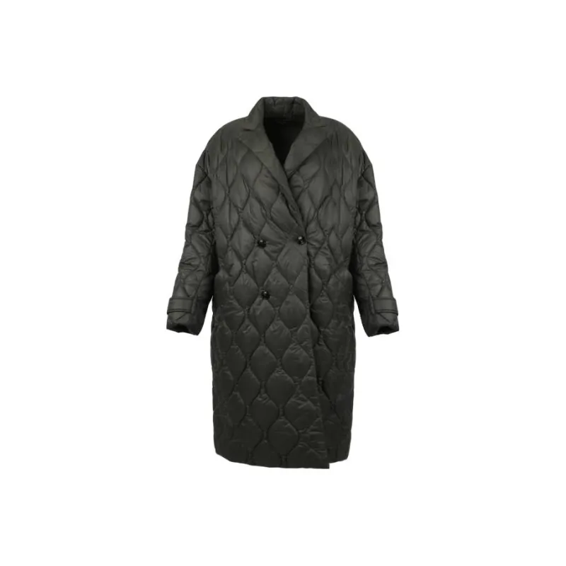 AMIRI Coats Women's Olive Green-0