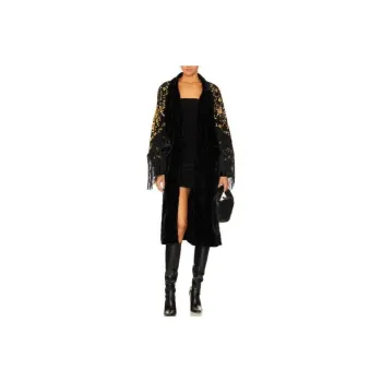 FREE PEOPLE Coats Women's Black