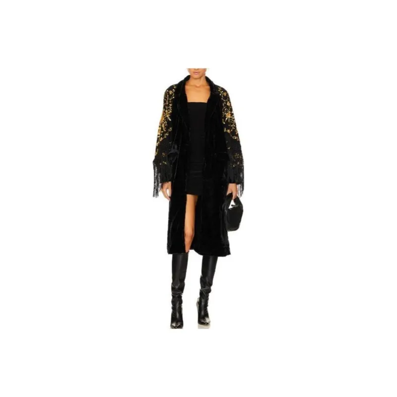 FREE PEOPLE Coats Women's Black-0