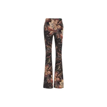 ETRO Floral Printed Chenille Trousers