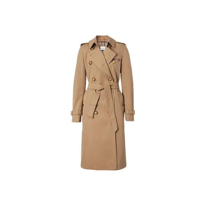 Burberry Trench Coat Women's Camel-0